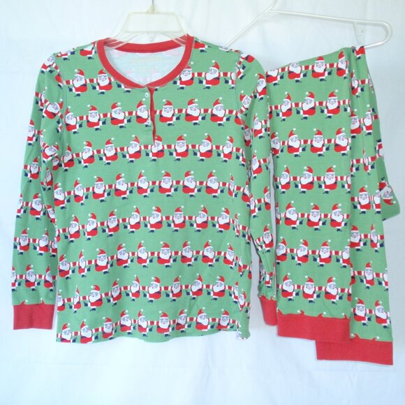 The Beaufort Bonnet Company Other - Beaufort Bonnet Womens Santa Christmas Pima Cotton Pajamas Sz S Green